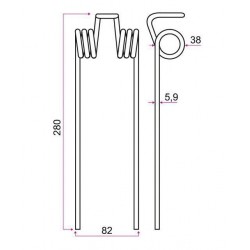 DENT PICK-UP TYPE CASE - IH / Grange & Walter GW009